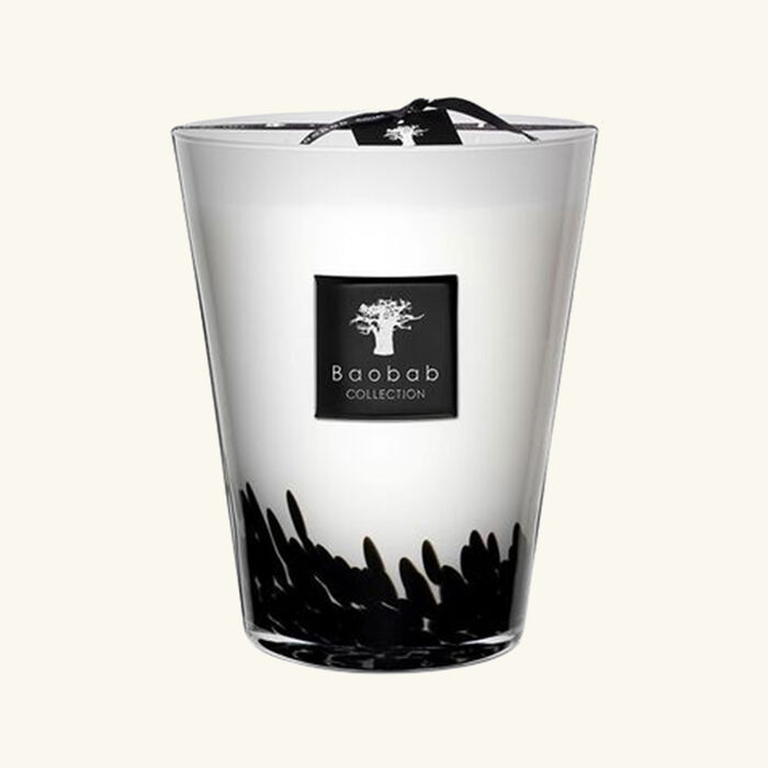 baobab collection feathers candle max 24