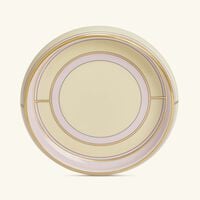 ginori 1735 diva serving platter round yellow 17cm