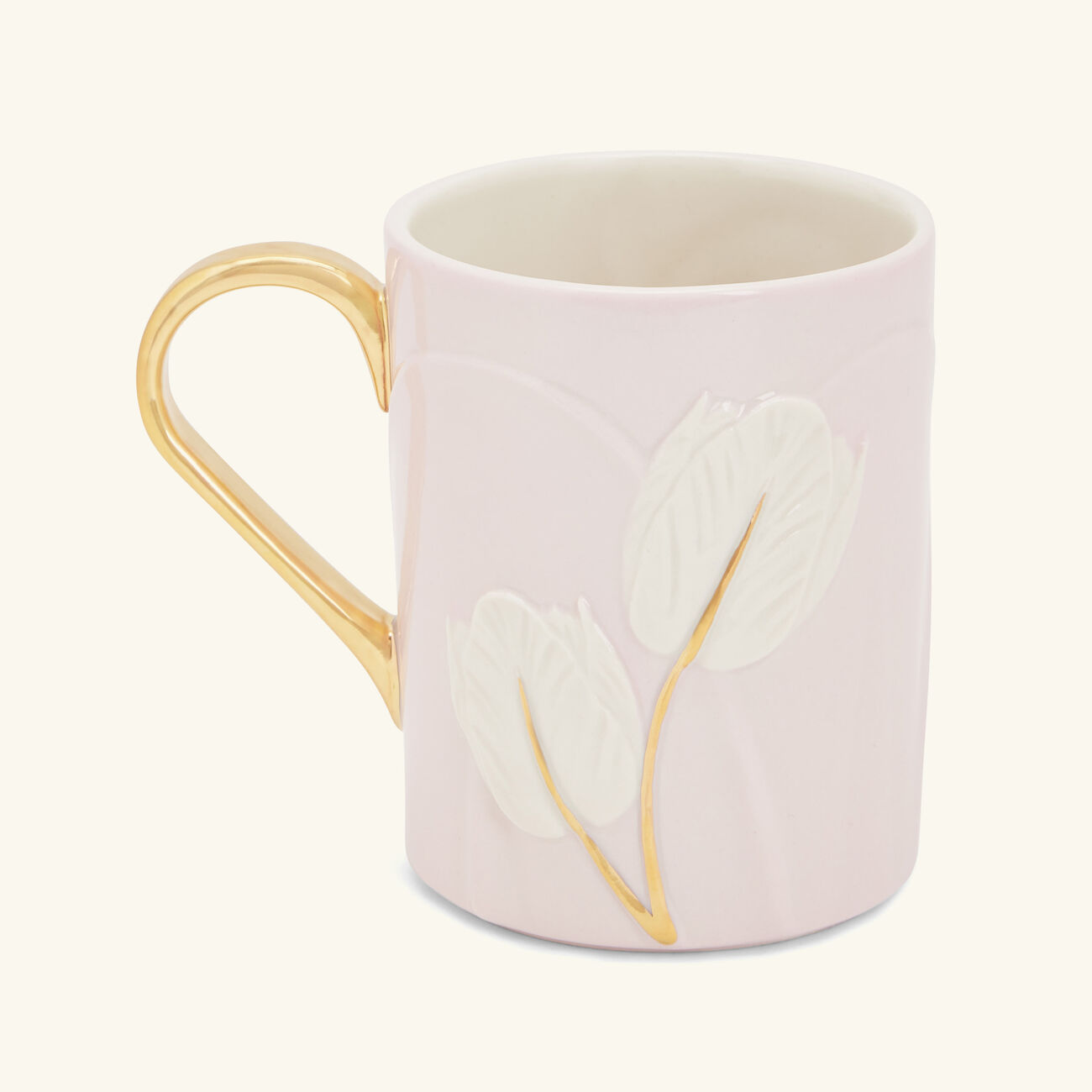 villari tulip mug pink