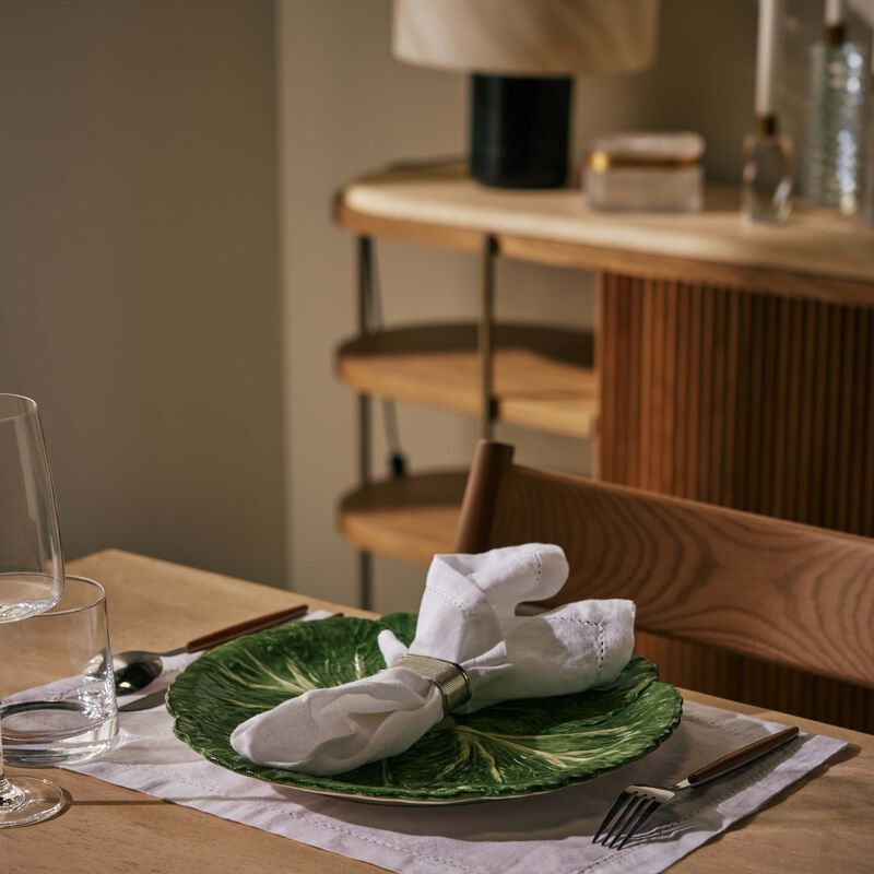 Radicchio Dinner Plate Round Green 30cm les ottomans radicchio dinner plate round green 30cm