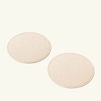 giobagnara elie saab monogram coaster torrone beige set of 2