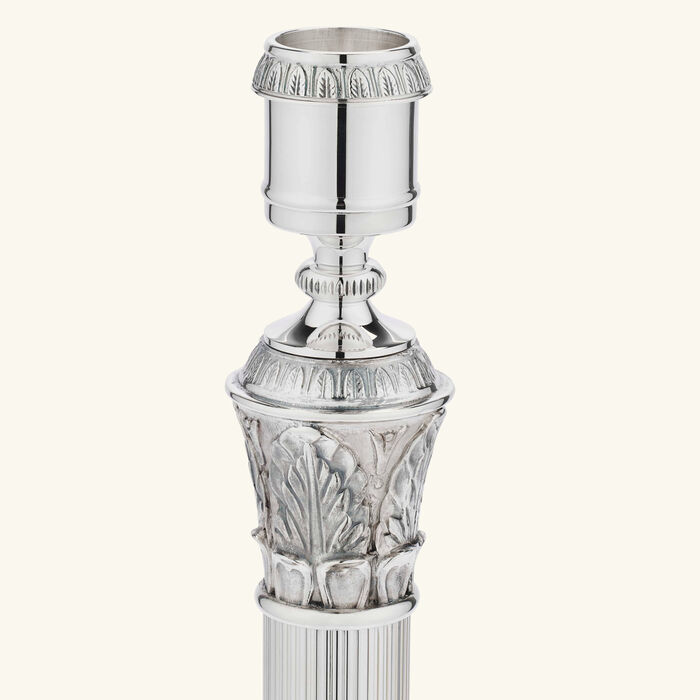 christofle malmaison candle holder silver plated