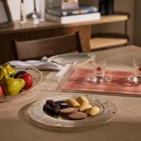 dimlaj hayat underplate round clear 32cm