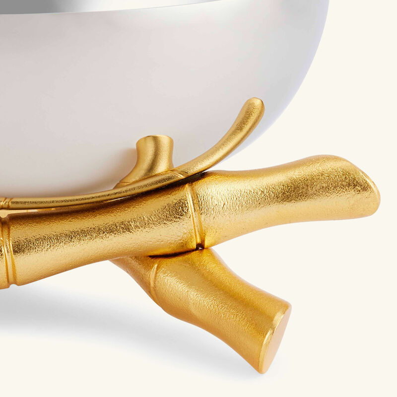 قطعة ديكور مركزية بامبو إيفوكا متوسطة من الستانلس ستيل لوبجيه قطعة ديكور مركزية بامبو إيفوكا متوسطة من الستانلس ستيل