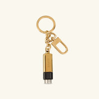 st dupont double puncher cigar cutter gold