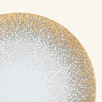 haviland souffle d or underplate round gold 32cm