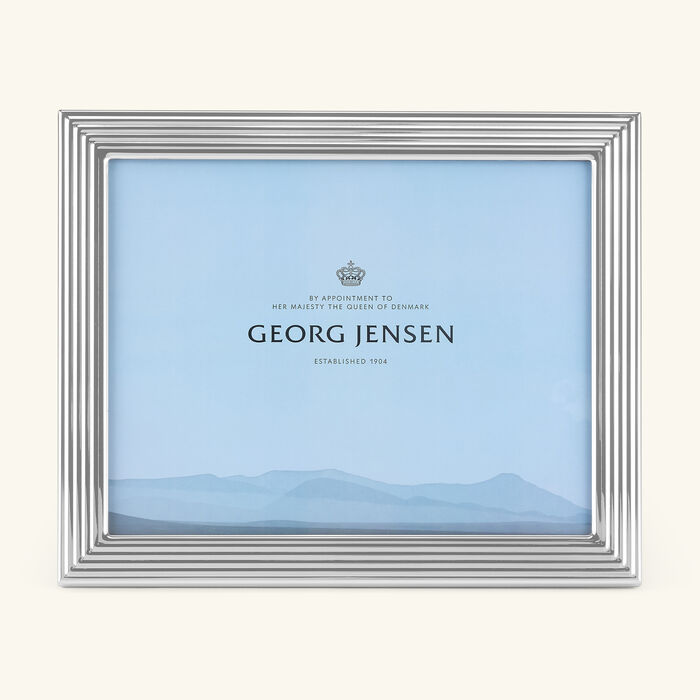 جورج جنسن إطار الصور بيرنادوت فضي كبير
