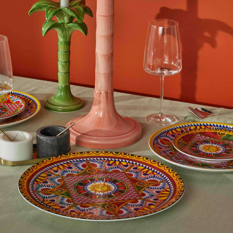 dolce gabbana casa carretto charger plate round 31cm set of 2