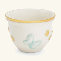 villari butterfly arabic coffee cup multicolor