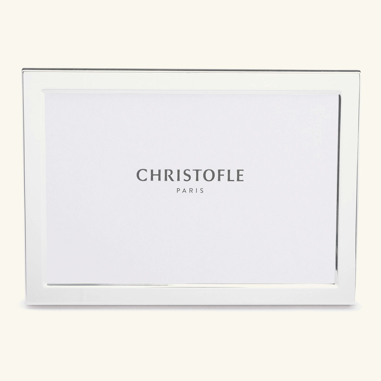 christofle uni picture frame silver plated 10x15cm