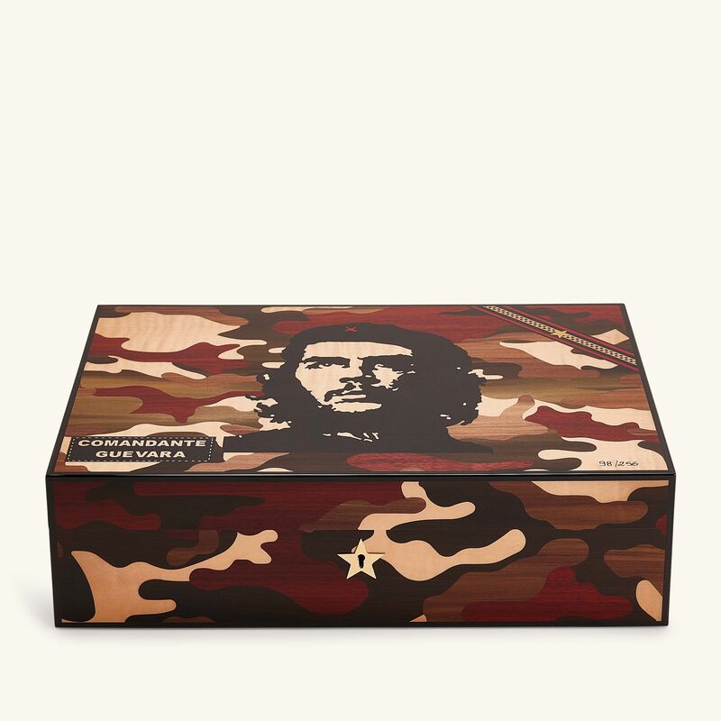 elie bleu che camouflage cigar humidor red limited edition