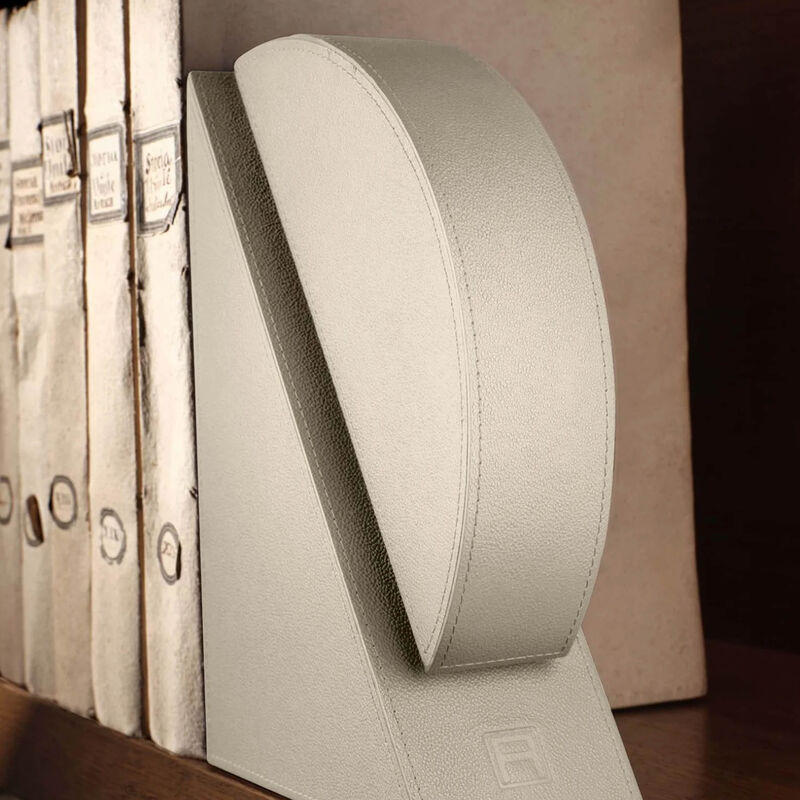 assouline stone right cubist bookend