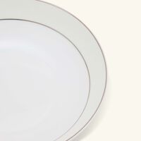 طبق الحساء ديون دائري باللون الفضي 19 سم برناردو طبق الحساء ديون دائري باللون الفضي 19 سم