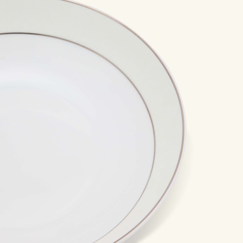 طبق الحساء ديون دائري باللون الفضي 19 سم برناردو طبق الحساء ديون دائري باللون الفضي 19 سم