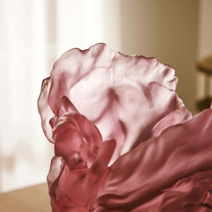 دوم مزهرية بويتيك باي تامارا رالف كبيرة جدًا باللون الوردي   إصدار محدود