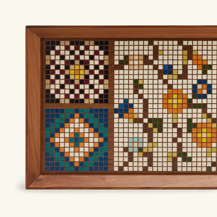 aya the art of living multiple mosques serving tray rectangular large brown