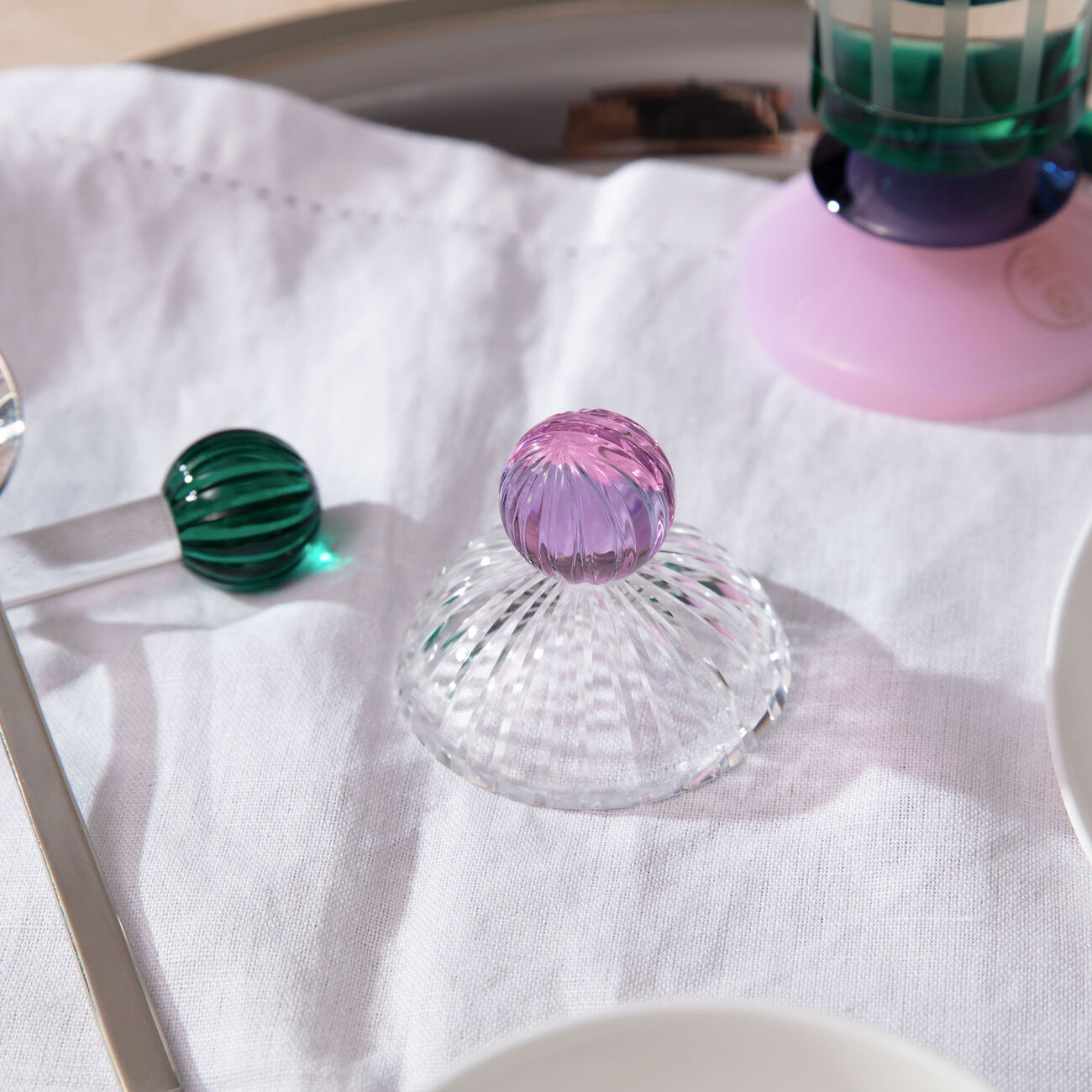 ريفليكشنز كوبنهاغن طقم لويس من حامِلين للبطاقات وردي