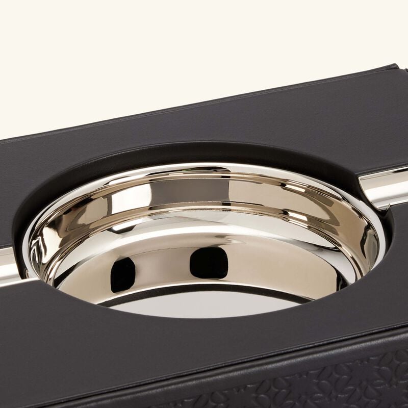 Elie Saab Monogram Ashtray Ebony giobagnara elie saab monogram ashtray ebony