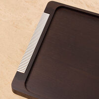 georg jensen bernadotte serving tray rectangular medium brown