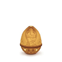 Lithophane Votive Light - Ganesha, small