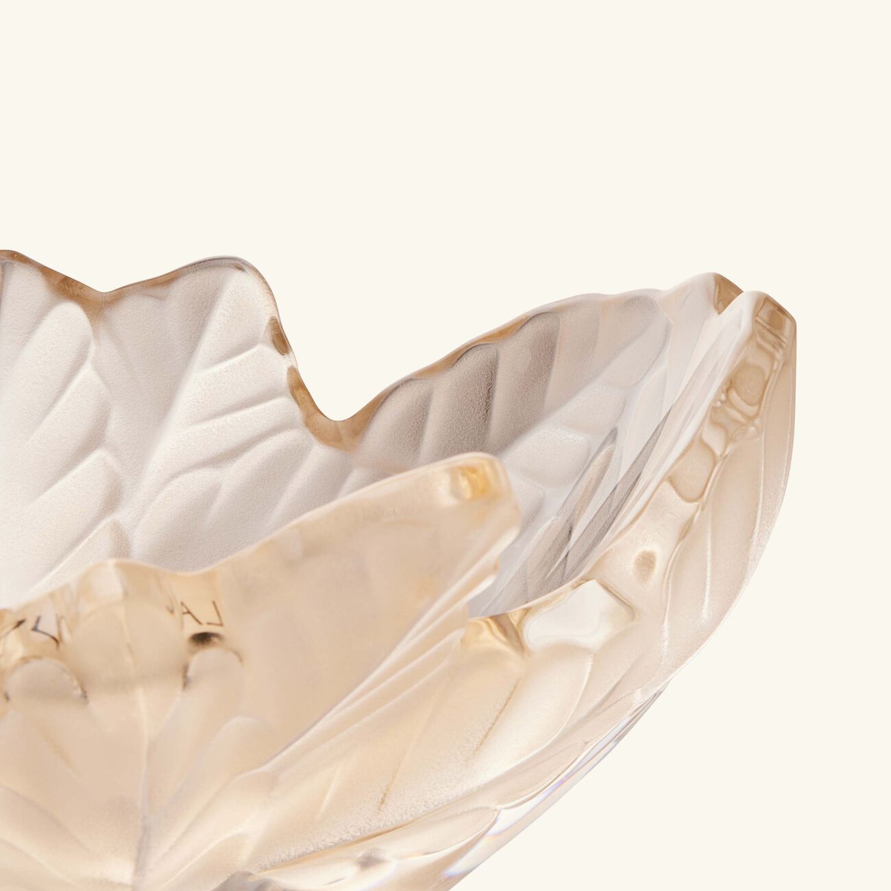 Compiegne Bowl Gold Luster lalique compiegne bowl gold luster