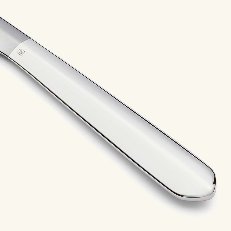 Infini Serrated Dinner Knife Silver Plated christofle infini serrated dinner knife silver plated