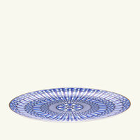 Arcadia Show Plate Round Blue 31cm baccarat arcadia show plate round blue 31cm