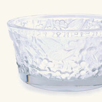 lalique merles et raisins centerpiece clear