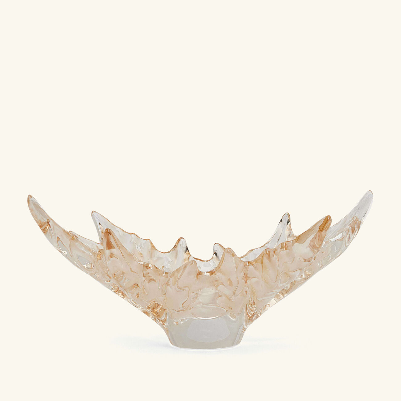 lalique champs lys es centerpiece gold