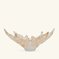 lalique champs lys es centerpiece gold