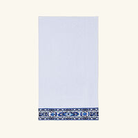 dolce gabbana casa terry cotton towels blue set of 5