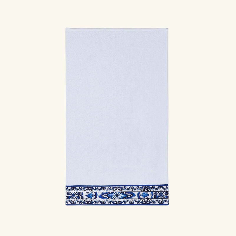 Terry Cotton Towels Blue Set of 5 dolce gabbana casa terry cotton towels blue set of 5