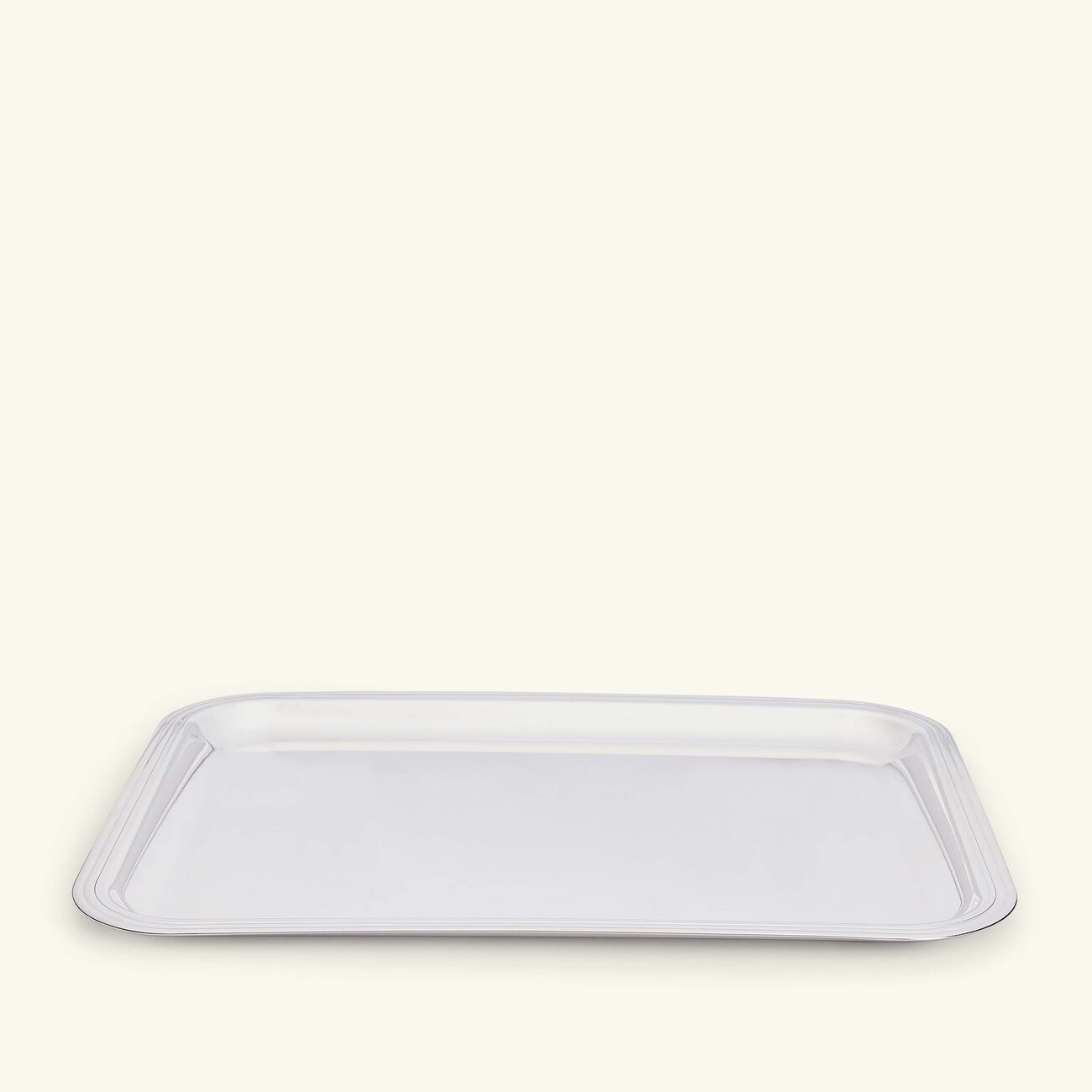 christofle albi serving tray rectangular medium silver plated