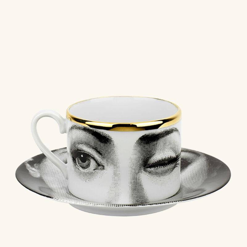 fornasetti tema e variazioni 2005 l antipatico tea cup grey