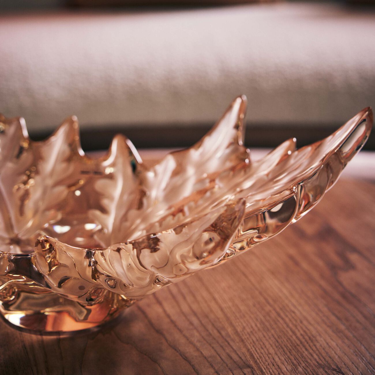 lalique champs lys es centerpiece gold
