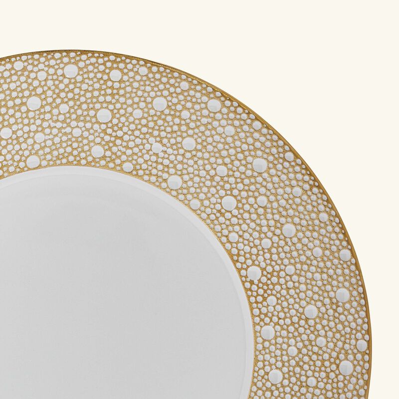 Mordore Dinner Plate Round Gold 26cm bernardaud mordore dinner plate round gold 26cm