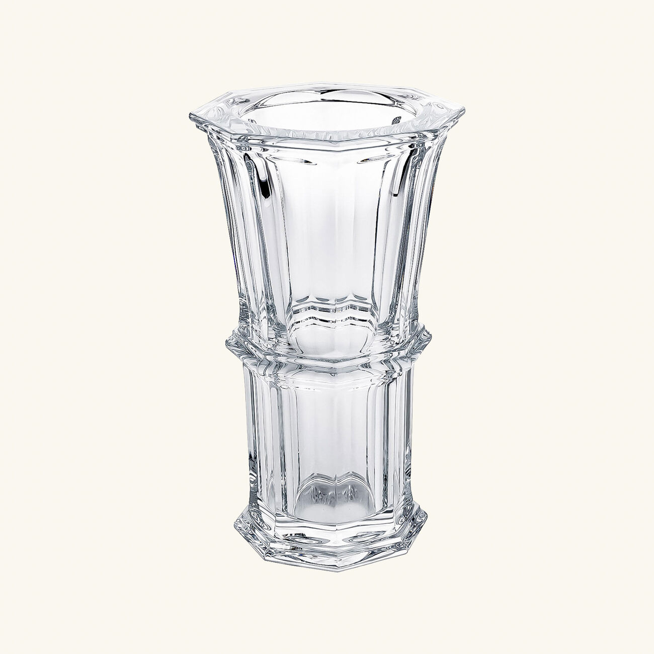 baccarat harcourt 1841 vase small clear