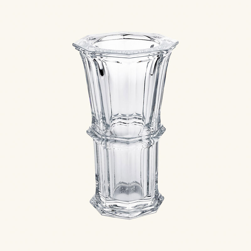 baccarat harcourt 1841 vase small clear