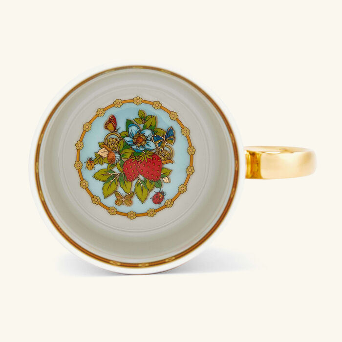 le jardin de versace mug yellow