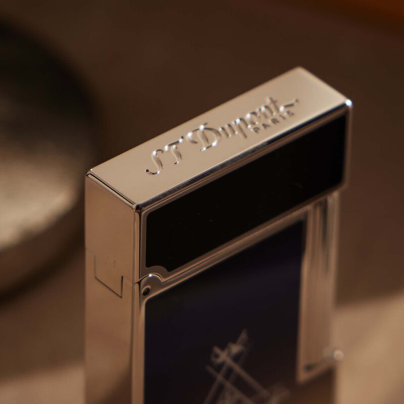 st dupont ligne 2 montecristo lighter blue