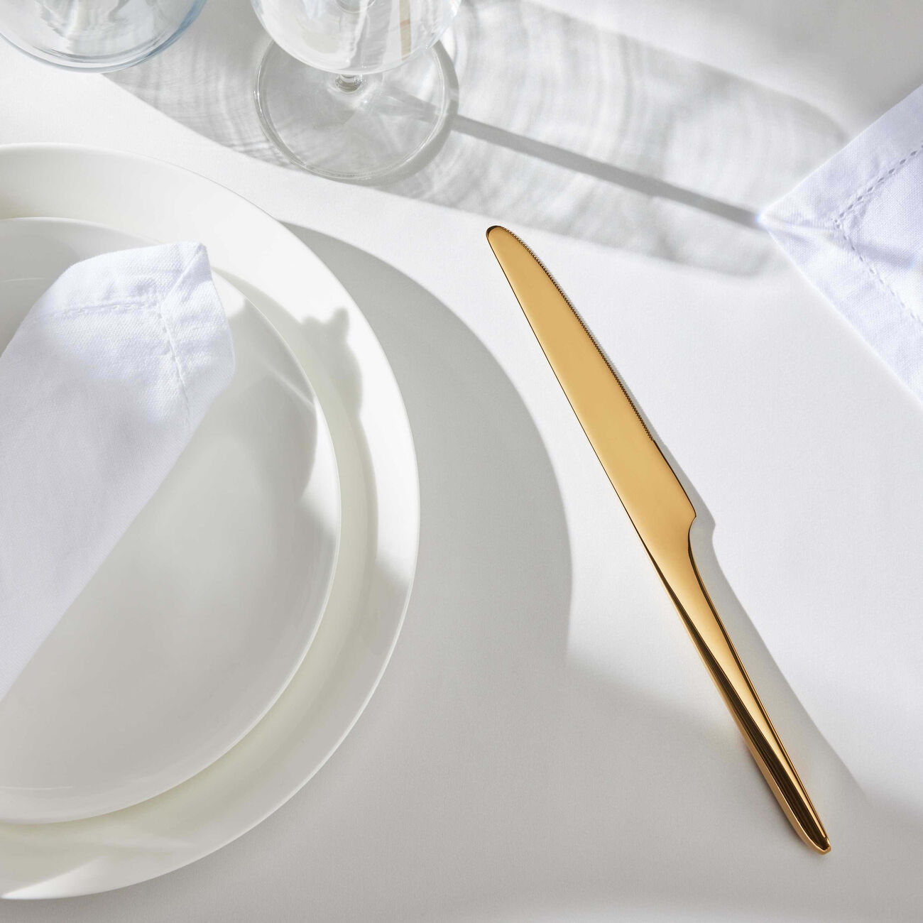 christofle l ame de table knife gold