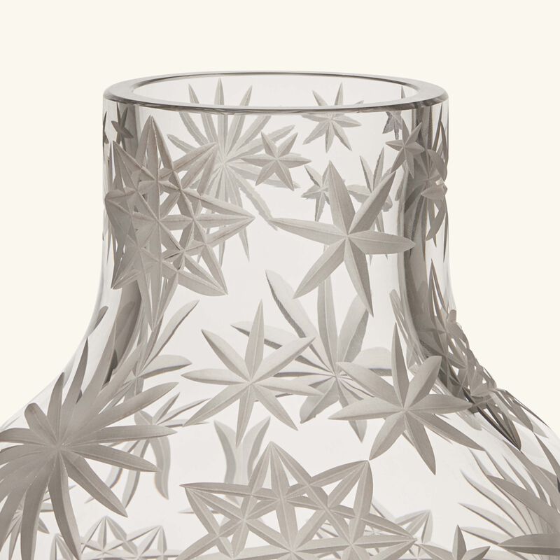 Krakatit Vase Round Medium Clear ruckl krakatit vase round medium clear