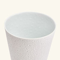 bernardaud ecume blanc vase small white