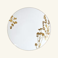 bernardaud v g tal or dinner plate round gold 26cm set of 4
