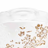 lalique fleurs de cerisier vase large clear