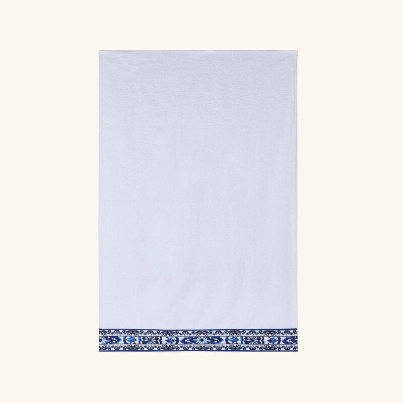 Terry Cotton Towels Blue Set of 5 dolce gabbana casa terry cotton towels blue set of 5