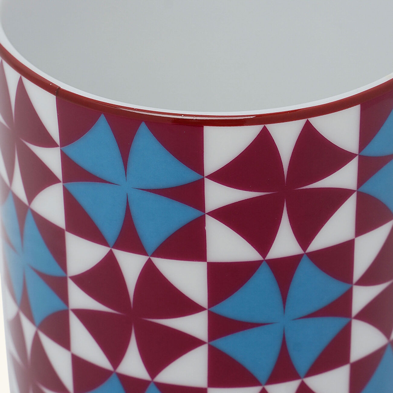 bernardaud villa garance vase small red