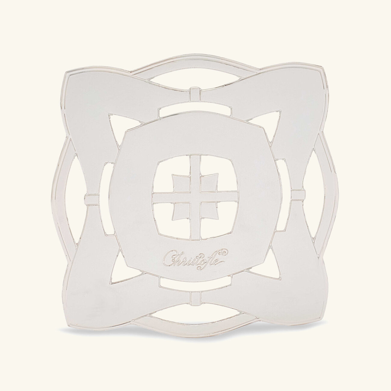 كريستوفل قطعة ديكور سيف دارجان للمناسبات الاحتفالية باللون الفضي