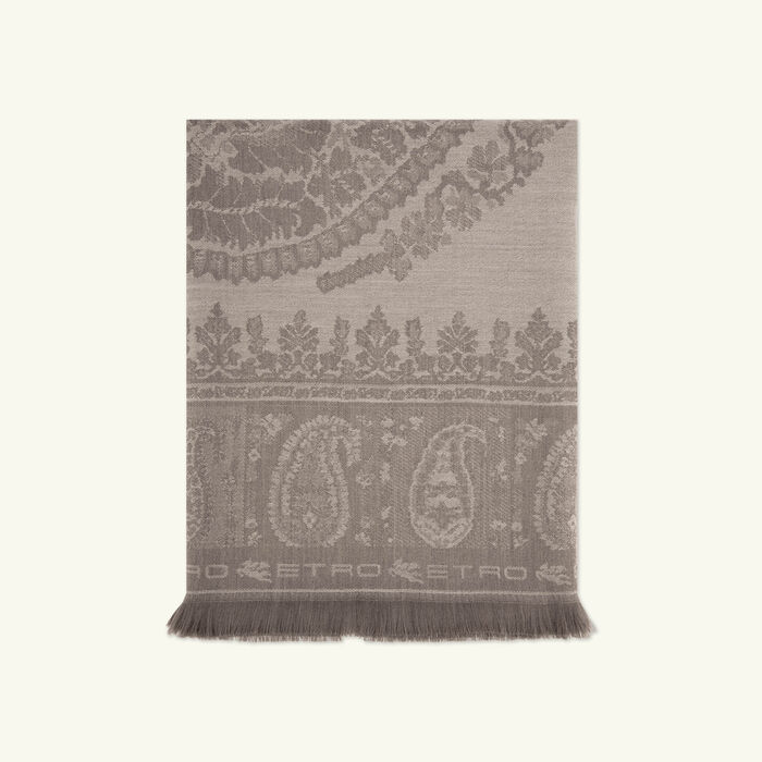 etro tagete throw brown
