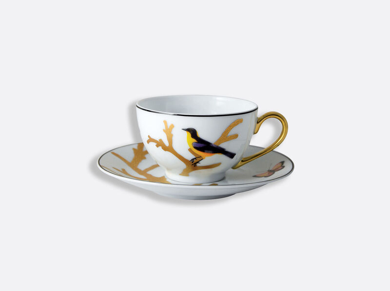 Set Of 2 Breakfast Cups & Saucers, large